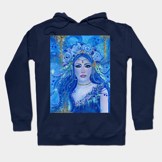 Chloris goddess of flowers by Renee Lavoie Hoodie by ReneeLLavoie